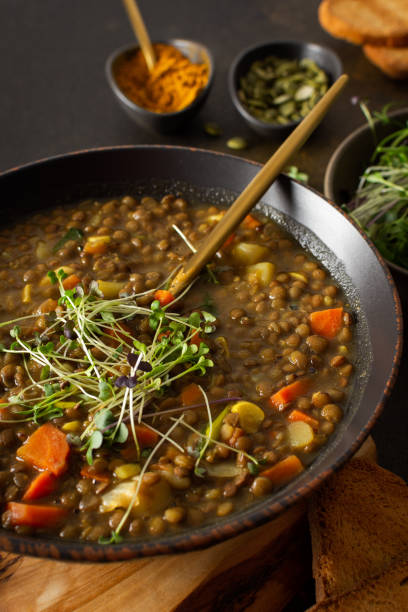 istock Healthy lentil soup 1474989738