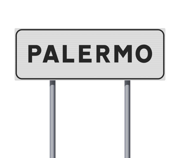istock City of Palermo road sign 1474993783
