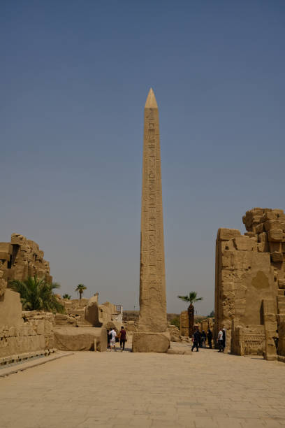 temple of Luxor - historical egypt monument archeology stock photo
