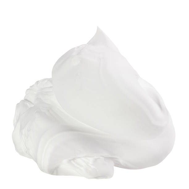 istock Whipped cream isolated on white background 1474999736