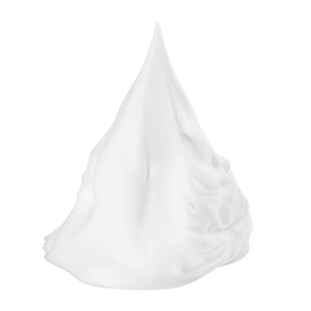 istock Whipped cream isolated on white background 1474999761