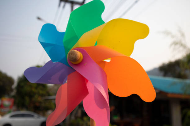 Colorful windmill