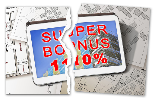Stop to italian state bonus, called SuperBonus, SismaBonus or Eco Bonus 110%, and money concession for the construction of building works to improve the thermal efficiency of buildings