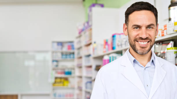istock Male pharmacist in pharmacy 1475021983