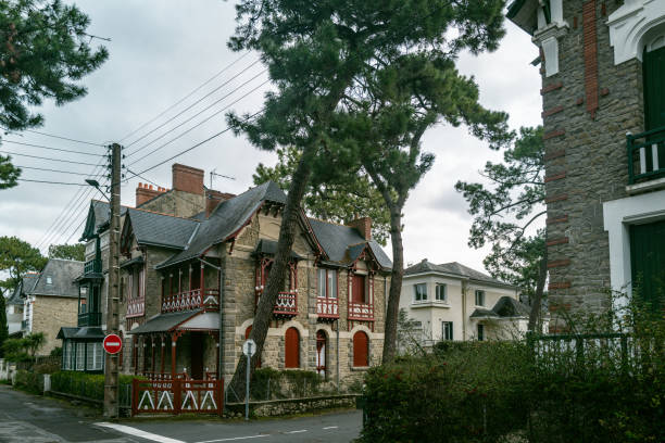 Old Town in La Baule, Brettany
