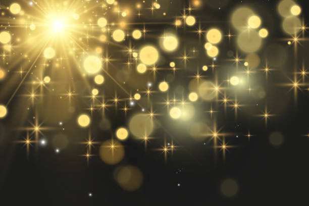 istock Brilliant gold dust vector shine. Glittering shiny ornaments for background. Vector illustration. 1475025204
