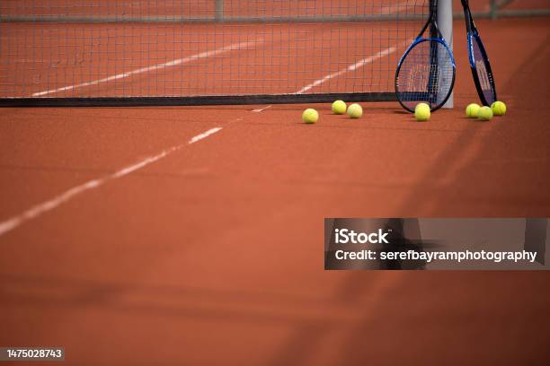 Tennis Balls Stock Photo - Download Image Now - Adventure, Beach, Blue