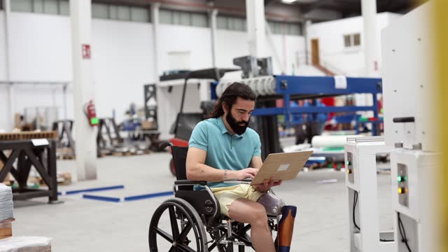 through the use of adaptive equipment and workplace accommodations, a person with a disability can contribute their unique skills and expertise as an engineer in a cutting-edge robotics factory