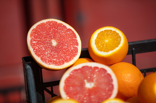 Citrus fruit stock photo.