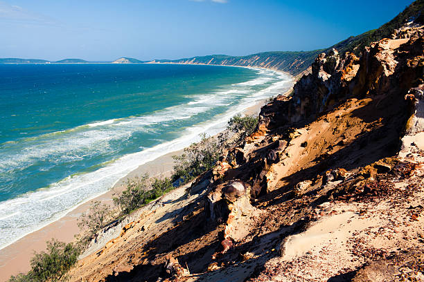 istock Amazing Carlo Sand Blow at Rainbow Beach 147503921