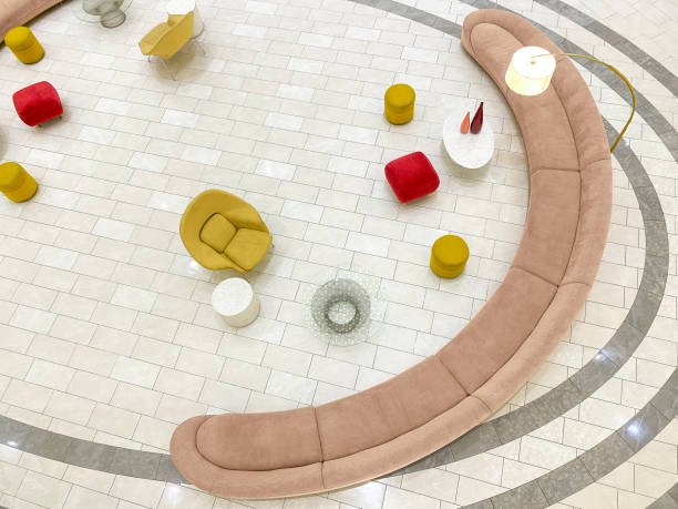 istock Modern furnitures on tiled floor 1475043773