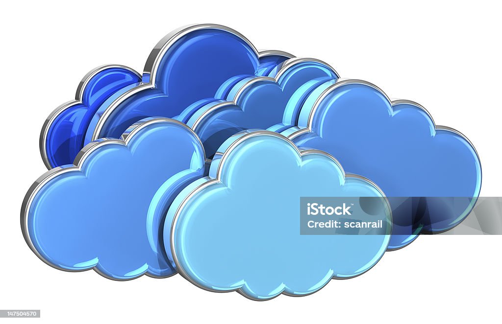 Cloud computing-Konzept - Lizenzfrei Cloud Computing Stock-Foto