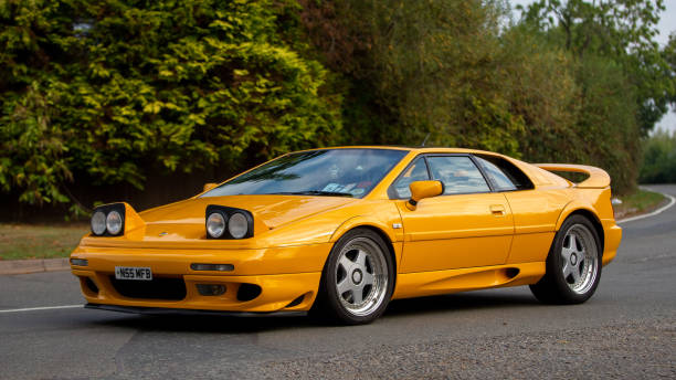 lotus esprit car - lotus automobiles imagens e fotografias de stock