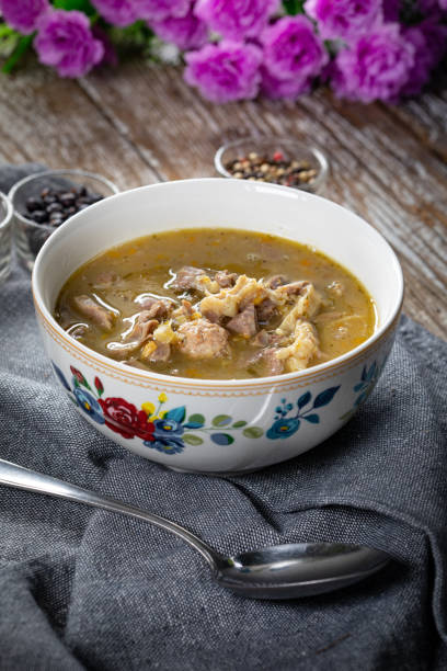 istock Hot tripe from chicken stomachs. 1475054663