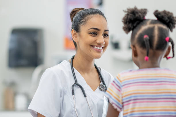istock Little Girl at a Check-Up 1475063816