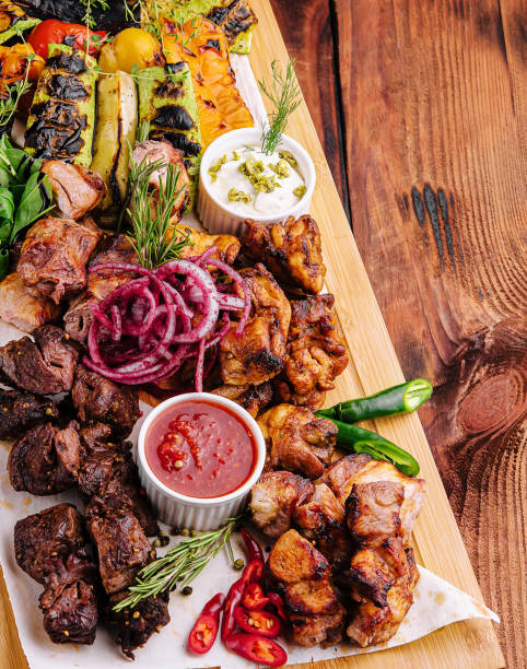 istock Assortment various barbecue food grill meat 1475064902