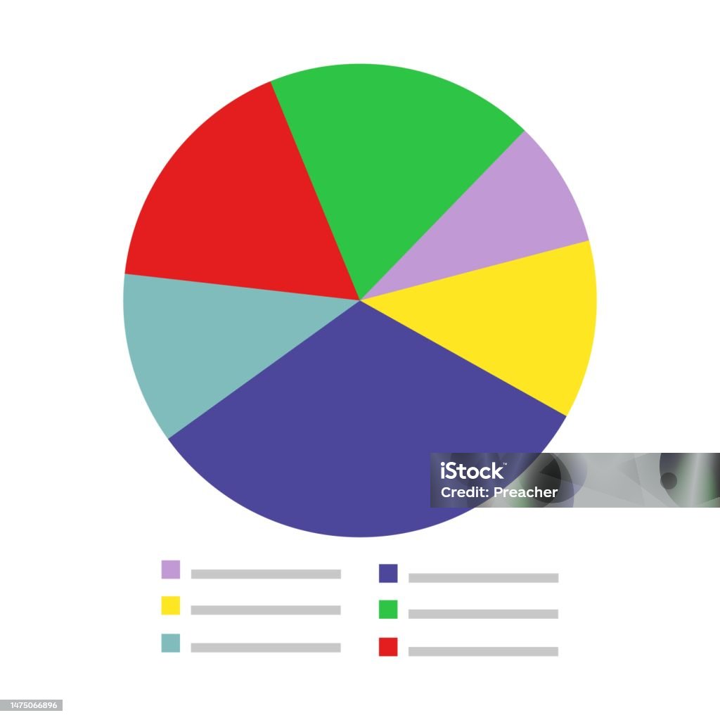 Infographics With Circular Pie Charts Pie Chart For Data Analysis And