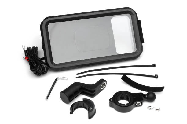 istock Motorcycle phone holder with wireless charging 1475070374
