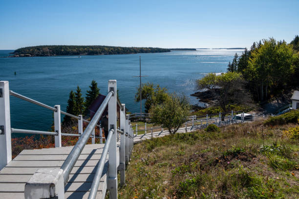 istock Overlooking the Penobscot Bay from the Owls Head Lighthouse 1475073364