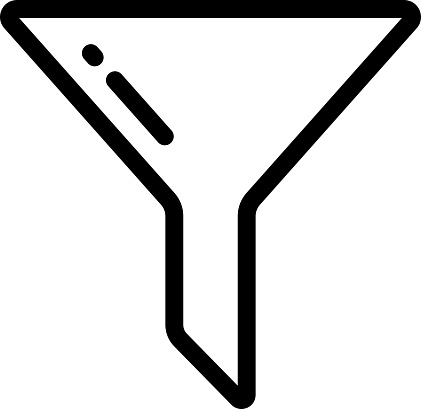 Filter Zeichen Filtersymbol Vektorbild Oder Zeichen Stock Vektor Art und mehr Bilder ...