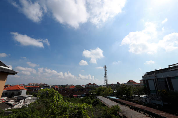 istock View of a city with clear blue sky 1475078475