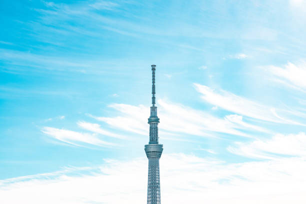 la tokyo sky tree - sky tree audio photos et images de collection