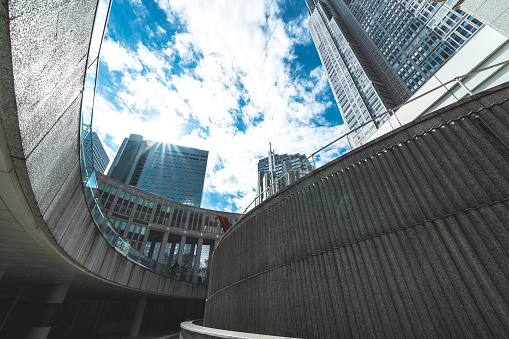 Tokyo metropolitan government office in Shinjuku, Tokyo, Japan