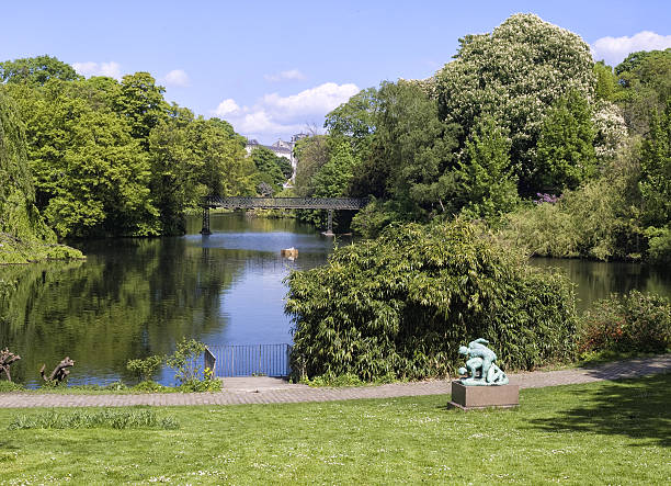 istock Nice view of a park in Copenhagen 147509374