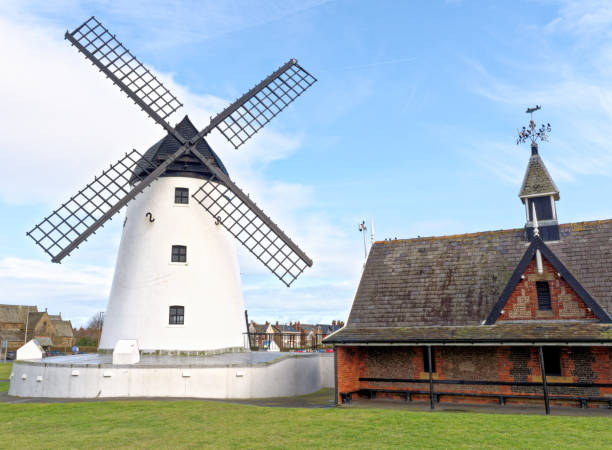 istock Lytham St Annes Windmill - Lancashire Fylde coast, United Kingdom 1475107568