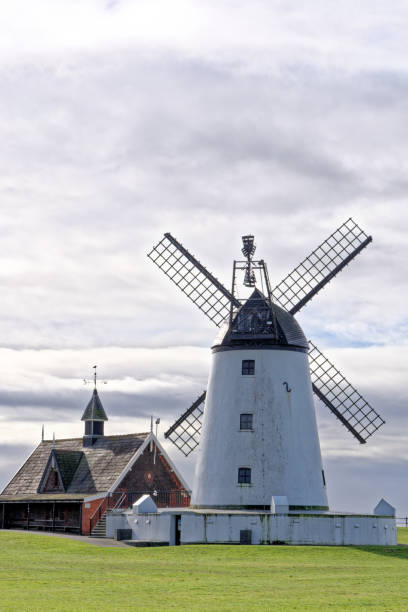 istock Lytham St Annes Windmill - Lancashire Fylde coast, United Kingdom 1475107631