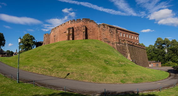 Chester Castle is in the city of Chester, Cheshire, England.