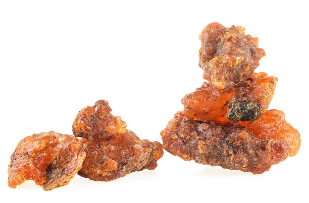 istock Brown Myrrh isolated on a white background 1475114505