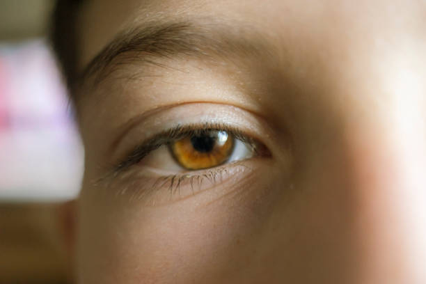 istock Lashes and Eye of a Child 1475118894