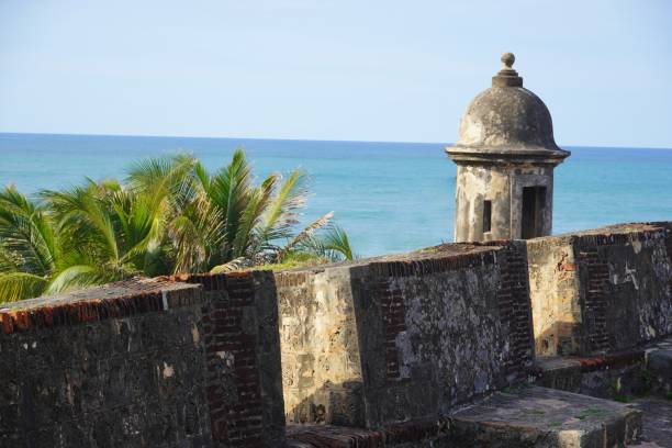 istock Wall and Sentry Tower in Old San Juan 1475123292