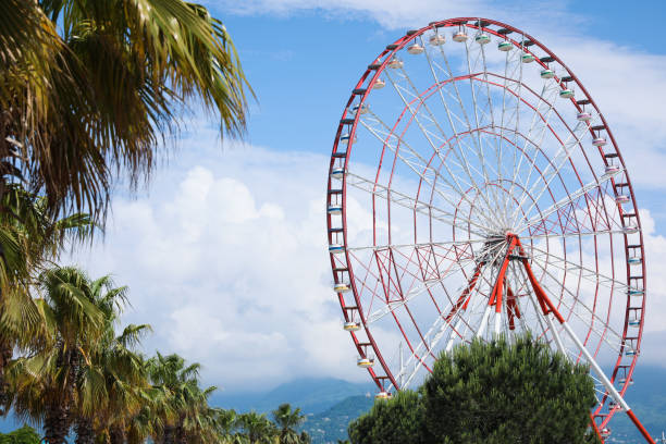 istock Beautiful large Ferris wheel outdoors on sunny day 1475125613