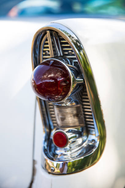 istock Rear light of a classic car in Cuba. 1475137635