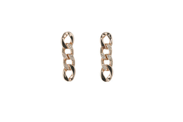 istock beautiful earrings isolated on  background. 1475145819