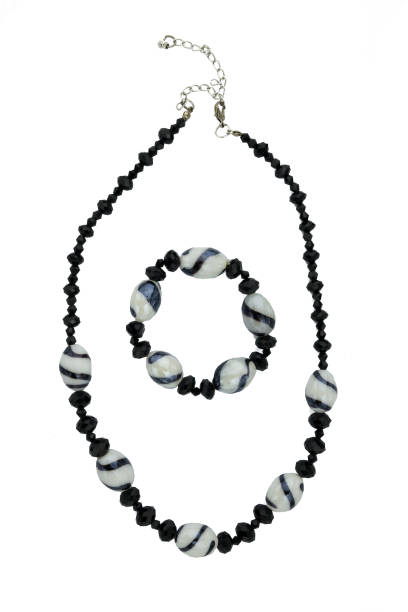 istock beautiful necklace isolated  on  white background. 1475146923