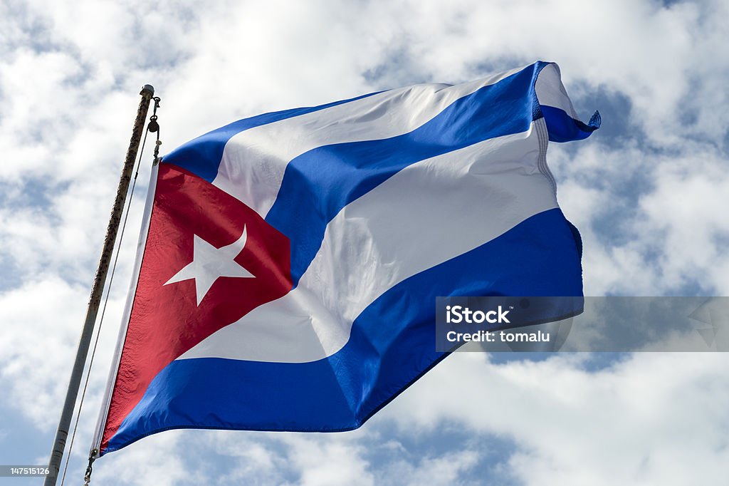 쿠바 플랙 - 로열티 프리 0명 스톡 사진