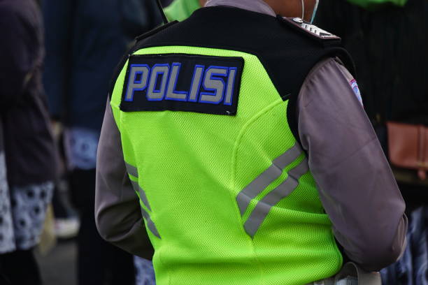 istock The Indonesian police officer with uniform 1475169061