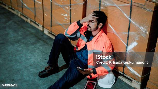 Receiving Bad News Regarding Personal Life Can Cause Stress And Affect Overall Work Performance Stock Photo - Download Image Now