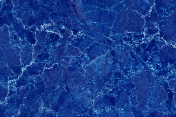 istock Dark blue background marble wall texture for design art work, seamless pattern of tile stone with bright and luxury. 1475193517