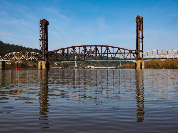 istock St. Johns Railroad Bridge Willamette River Portland Oregon 1475203165