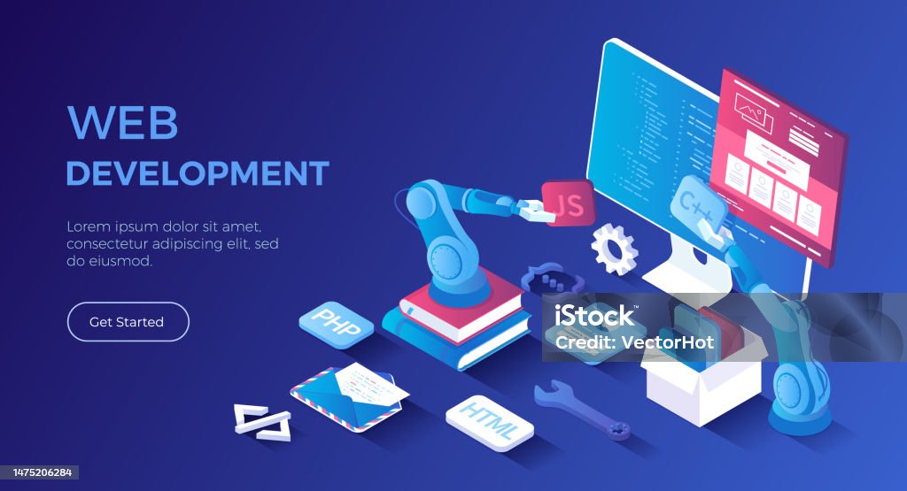 Web Development Software Engineering And Coding Website Application ...