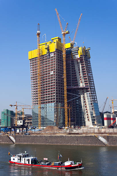 Wysyłka i plac budowy EBC, EZB Frankfurt – zdjęcie