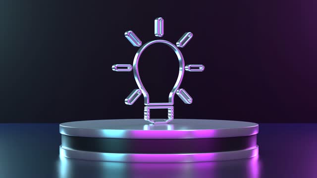 Light Bulb icon on Stand