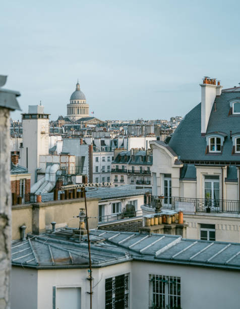 Paris Skyline from Day to Night