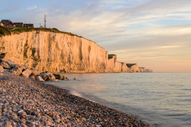 istock Coast and high cliffs near Ault on a sunny evening in summer 1475216508
