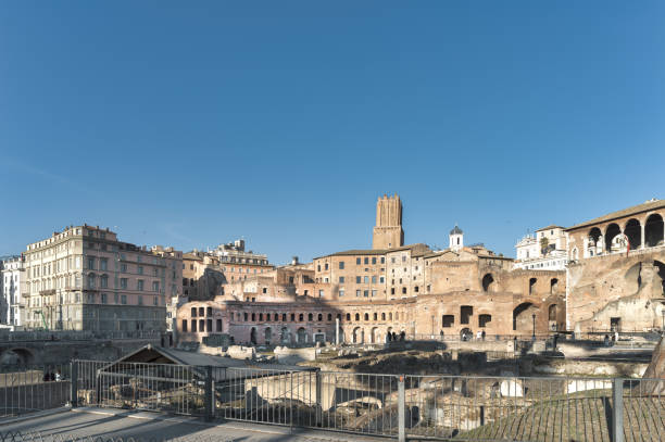 istock View of Trajan's forum in Rome 1475218018