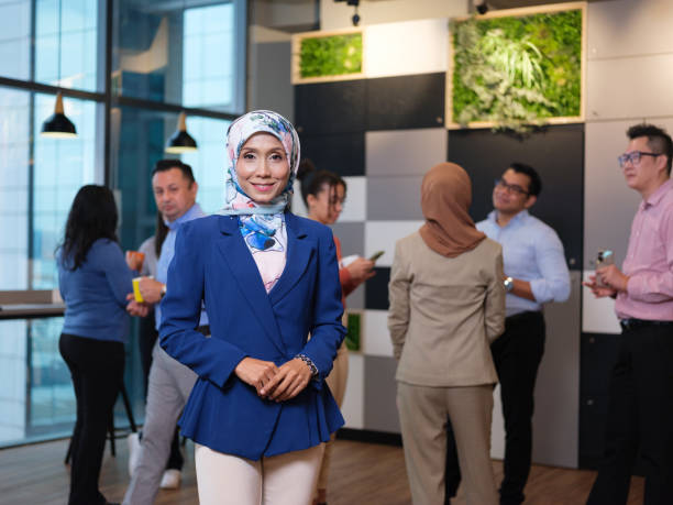 istock Confident businesswoman looking at camera 1475222629